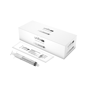 Terumo Unifix Hypodermic Syringe, 10ml, without Needle, Luer Lock, 100 Pieces/Box Box