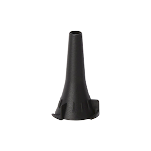 Welch Allyn LumiView Otoscope Ear Specula, 4.25mm, Disposable, Adult, Black, 34 Pieces/Pack