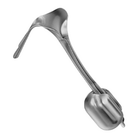 Vaginal Speculum, Auvard, Stainless Steel, with Detachable Weight, Each Each