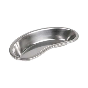 Livingstone Emesis Kidney Dish Tray, 250 x 112 x 42 mm, 0.5mm Thickness, Stainless Steel, Grade 202, Each Each