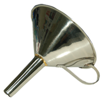 Funnel 75/80mm Diam. Stainlesssteel Each