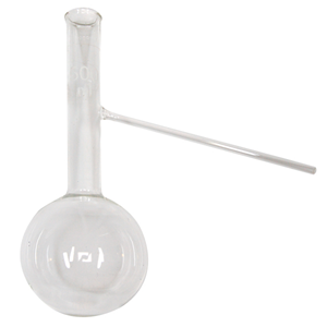 Silform Distilling Flask with Side Tube