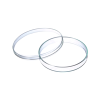 Petri Dish, 150 Diameter x 25 Height mm, with Lid, Borosilicate Glass, European, Each Each