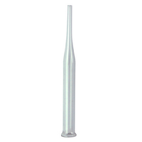 Dropping Pipette 100mm, Straight, Glass, Without Rubber Teat, Each Each