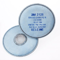 Out of Date, 3M Particulate Filter, GP2, with Nuisance Level Organic Vapour and Acid Gas Relief, Each (2128) Discounted While Stocks last Each