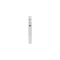 Simax Test Tube for Samples, with Frosted Label, Socket Joint Stopper, 16 x 150(L) mm, Borosilicate Glass, European, Each Each