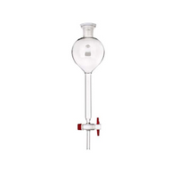 Simax Separating Funnel, Acc. to Gilson, with 29/32 Socket Joint Stopper, Teflon Stopcock, Key No. 4, 1,000mL, Boro Glass, European, Each Each