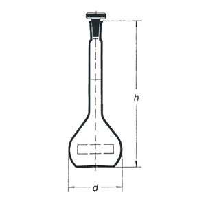 Simax Volumetric Flask Class A