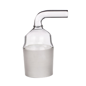 Simax Adapter with Bended Tube, Socket Joint 14/23, 8mm, Borosilicate Glass, Each Each