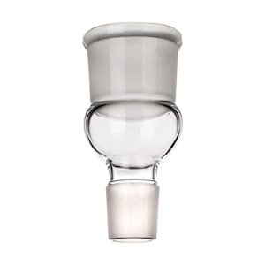 Simax Adapter, Reduction, Inverted, Socket Joint 29/32, Cone 19/26, 35(L) mm, Borosilicate Glass, Each Each