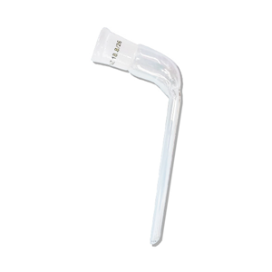 Simax Adapter, Receiver, Bent, Socket Joint 19/26, European Glass, Each Each