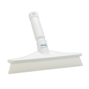Vikan Squeegee, 245mm, Single Blade, White, Each Each