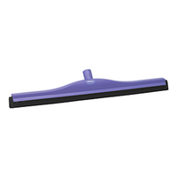 Vikan Floor Squeegee, With Replacement Cassette, 115 x 600 x 85mm, Purple, Each Each