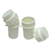 Aptaca, Slide Mailer, 5-10 Slides, With Screw cap, Cylindrical, 48 x 86mm, Recyclable Polypropylene, White, Each Each