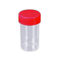 Out of Date, 60ml Specimen Container 35 x 70mm, Screw Cap, Recyclable Polystyrene, 400/Box, Price Discounted, While Stocks last Box