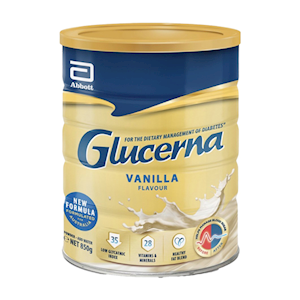 Abbot Glucerna Health Powder Shake, 850g Can, Vanilla, Each Each