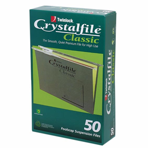 Crystalfiles Classic Complete F/c Size Box/50 Pack