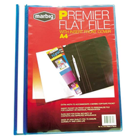 MANAGEMENT FILE PREMIUM SOLID FRT. BLUE EACH Each
