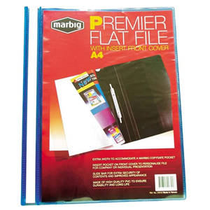 MANAGEMENT FILE PREMIUM SOLID FRT. RED EACH Each