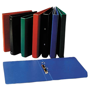 Marbig Insert Ring Binder, A4, 25mm, 3 Rings, Black, Each Each