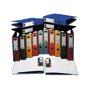 L/ARCH BINDER F/C PVC WHITE EACH Each