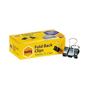 Marbig Fold Back Clips