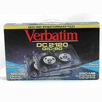 DATA CARTRIDGE DC2120XL 170MB VERBATIM EACH Each