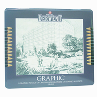 DERWENT GRAPHIC SET GRD 9H-9B 24/PACK Pack