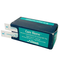 Pinnacle Cure Sleeves Clear Cover, Fits 0.07 x 0.08cm (0.27 x 0.31 inches) Tips, #4500, 400/Pack Pack
