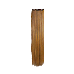 Angel Extensions Single Clip-In Hair Extension, 2 Clip, 50 x 10cm, 14 grams, Dark Brown & Dark Blonde, Each Each