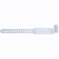 Australian Personal Identification ID Bands, Child, White, 250/Box Box