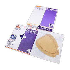 AQUACEL (CVT) ADH SACRAL FOAM DRESSING, 20CM X 16.9CM, 5/PK Pack