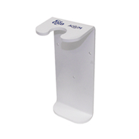 Wall Mounting Bracket, Neck Holder Type, Plastic, for Livingstone Aqium Sanitising Hand Gel 1,000ml, Item No LIVSAN1000N