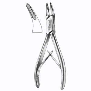 Adler Blumenthal Rongeur Bone Forceps, 15cm, Stainless Steel, Each Each