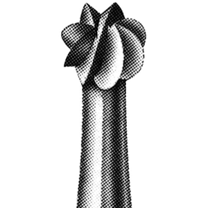 Ash Steel Burs, Round Plaincut, RA Size 014N, 6/Pack Pack