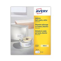 LABEL HOME OFFICE PACK 89X36 350 LABEL/PK WHITE AVERY Pack
