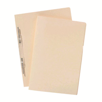 SPRING FILE F/C BUFF PLAIN BOX/25 Box