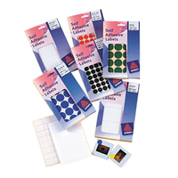 AVERY OFFICE PK 13X49MM WHITE 940/PK Pack