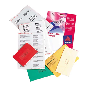 Avery Laser Address Labels, L7565, 8UP, 99.1 x 67.7mm, Clear 25 Sheets/Pack Pack
