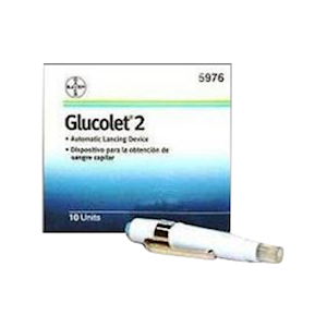 Glucolet 2 Minilet 10/Pack Pack