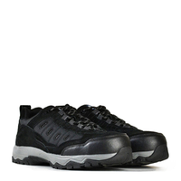 Bata Fury Safety Shoes, Alloy Safety Toe Cap, Black Size 8, Each Each