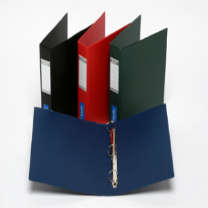 Bantex Insert Ring Binder, A4, 38mm, 3 O-Rings, Black, Each Each