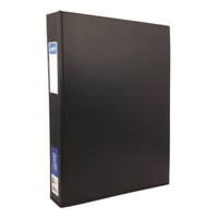 Bantex Upright Insert Ring Binder, A3, 38mm, 3 D-Rings, Black, Each Each