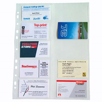 BUS. CARD ALBUM REFILLS BANTEXPACK/10 Pack