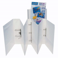 INSERT BINDER F/C 65MM 2 RING WHITE EACH Each