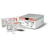 Monosyn Suture, Size 2-0, Length 28", 3/8 Reverse Cutting Needle, 24mm Needle, 36/Box Box