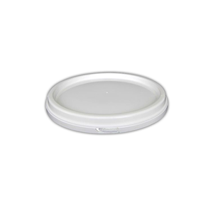 Lid Only for Recyclable Plastic Pail, White, 20 Litre, Each (BCK20P) Each