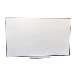 Penrite Magnetic White Board, 2400 x 1200mm with Wall Fixings and Pen Shelf, Each Each