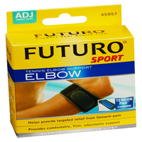 Futuro Sport Tennis Elbow Support, Adjustable, 16.5 - 34.3cm, Each Each