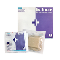 Cutinova Hydro-Selective Dressing, 10 x 10 cm, 5/Pack Pack